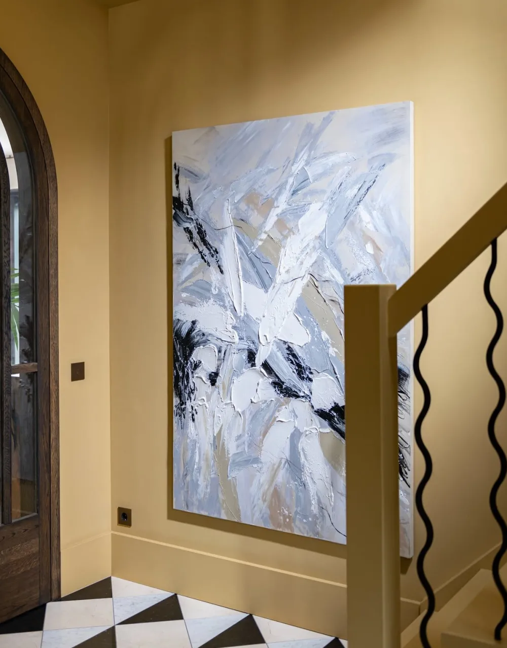 COCOmaison Abstract Power peinture 120x180cm - Multicouleur Clearance