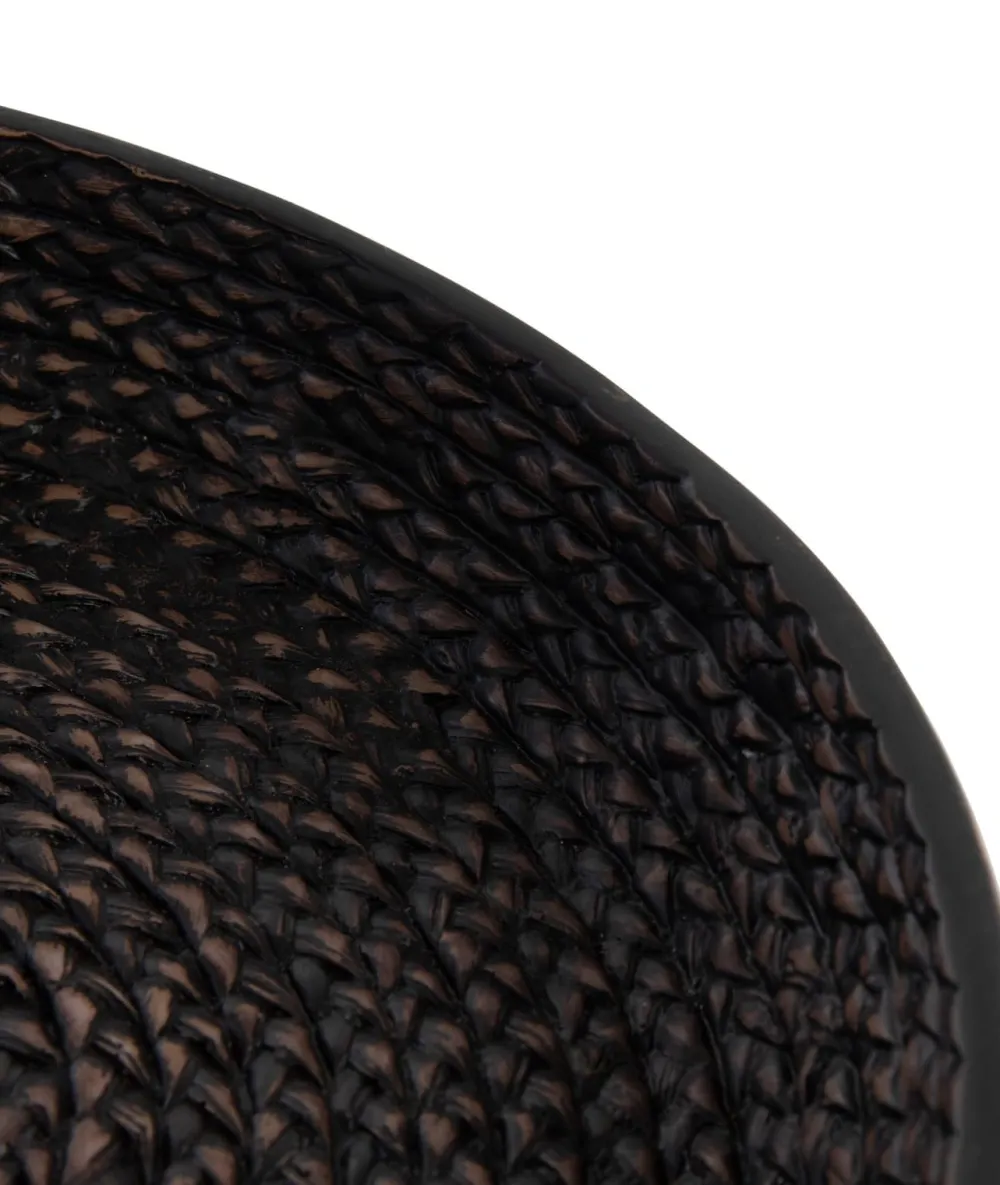 COCOmaison Adam plateau D38,5cm - Noir Sale