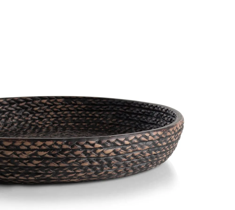 COCOmaison Adam plateau D38,5cm - Noir Sale