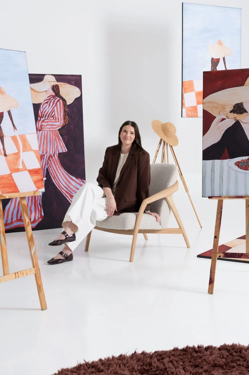 COCOmaison Allegra tableau - 70x100cm Sale