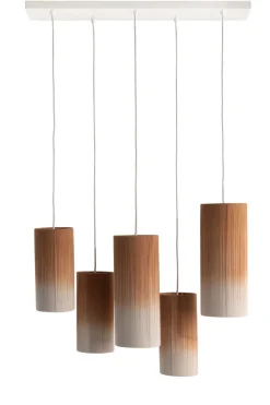 COCOmaison Ambre suspension 5*E27 - Cuivre Online