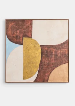 COCOmaison Annabel tableau 80x80cm - Multicouleur New