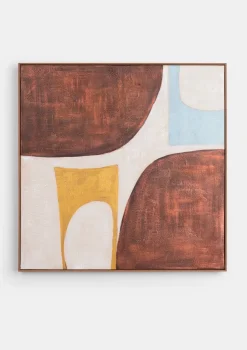 COCOmaison Annemijn tableau 80x80cm - Multicouleur Outlet