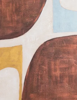 COCOmaison Annemijn tableau 80x80cm - Multicouleur Outlet