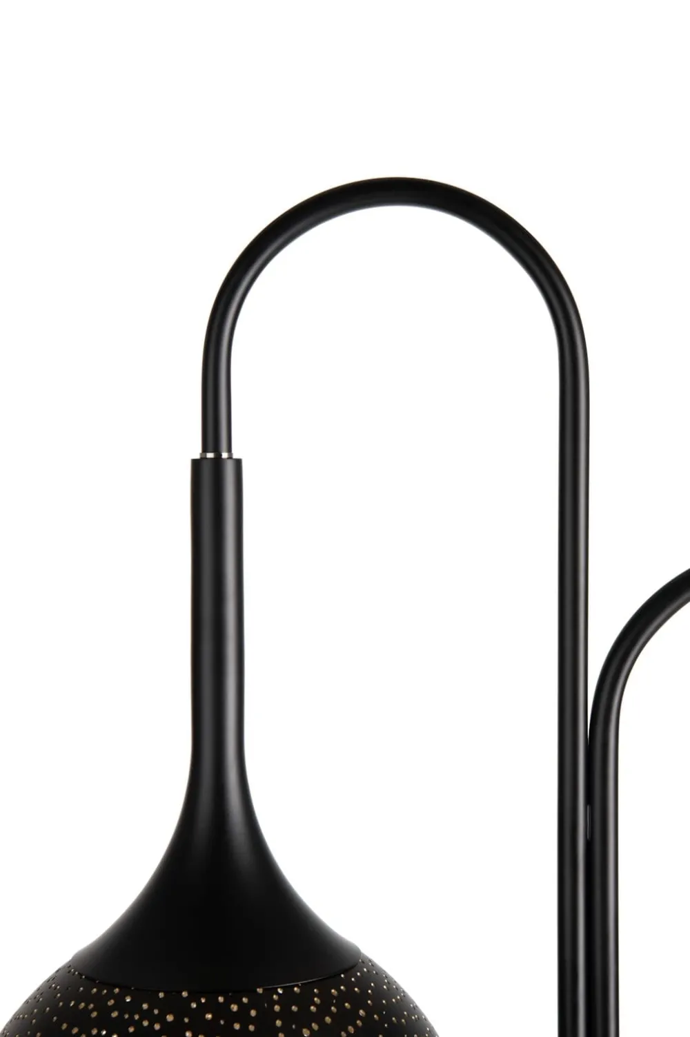 COCOmaison Arjen lampadaire 2*E27 - Noir/Or Hot