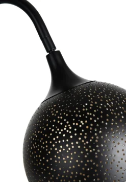 COCOmaison Arjen lampe de table 1*E27 - Noir/Or New