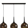 COCOmaison Arjen suspension 3*E27 - Noir/Or New