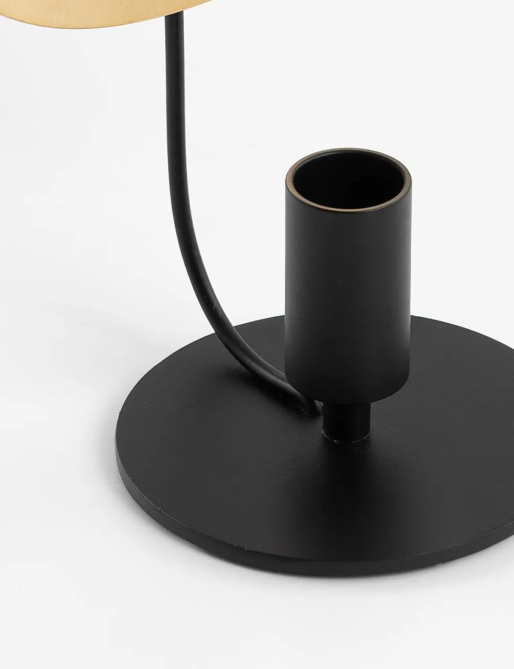 COCOmaison Bea bougeoir H30cm - Noir/Or