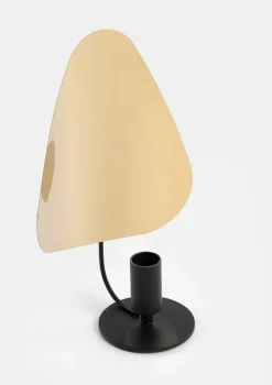 COCOmaison Bea bougeoir H20cm - Noir/Or Hot