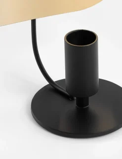 COCOmaison Bea bougeoir H20cm - Noir/Or Hot