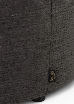 COCOmaison BeautiQ - Chic pouf - ronde 80 cm - Anthracite Sale