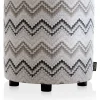COCOmaison BeautiQ - Lush pouf - ronde 42 cm - Anthracite Clearance