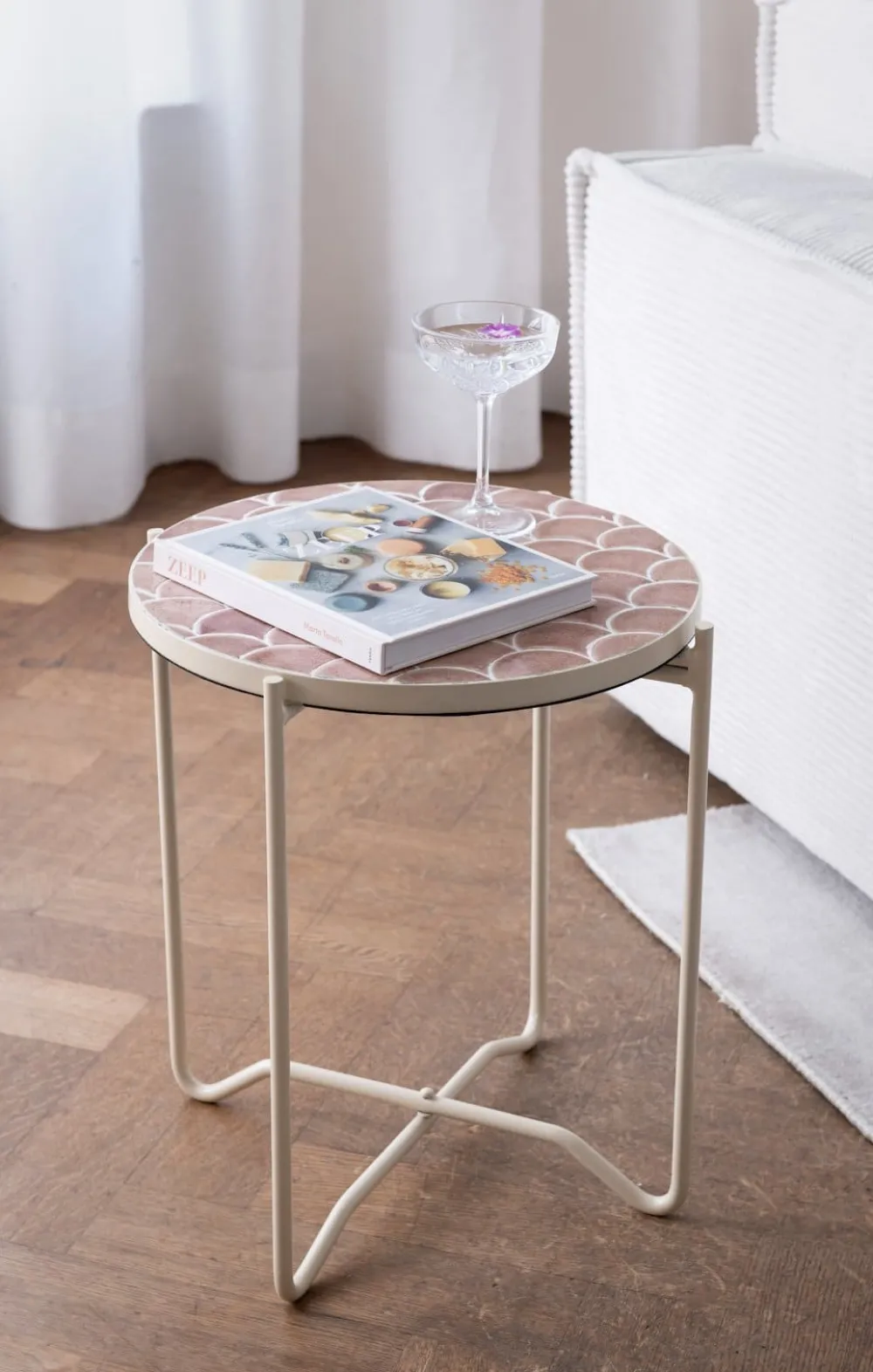 COCOmaison Bento table d'appoint H45cm - Rose Clearance