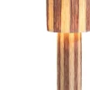 COCOmaison Billie lampadaire 1*E27 - Brun Hot