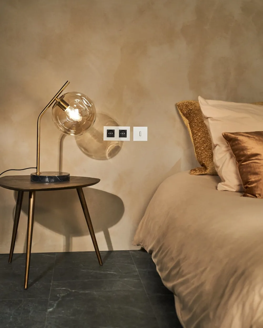 COCOmaison Bo lampe de table 1*E27 - Or