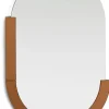 COCOmaison Brad miroir 60x90cm - Orange