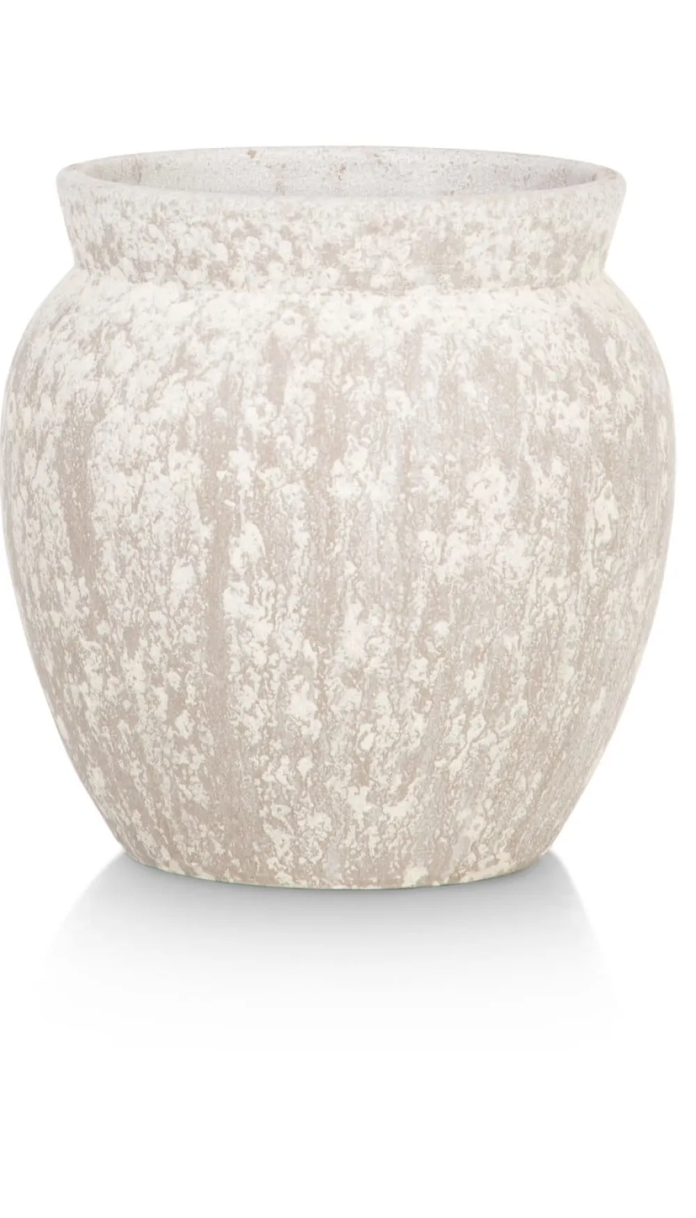 COCOmaison Braga pot H25cm - Beige