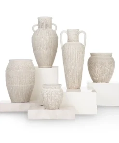 COCOmaison Braga pot H25cm - Beige