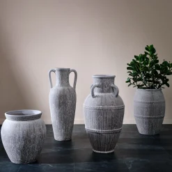 COCOmaison Braga vase H75cm - Beige Outlet