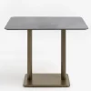 COCOmaison Brest table de bar stone anthracite 120x75cm - Or Sale