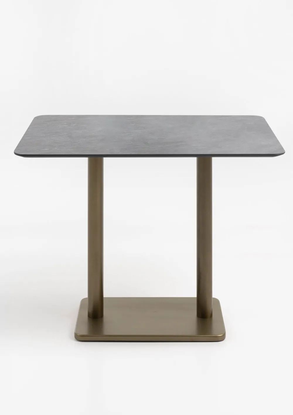 COCOmaison Brest table de bar stone anthracite 120x75cm - Or Sale