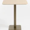 COCOmaison Brest table de bar Travertine 75x75cm - Or Discount