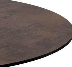COCOmaison Brest table de bistrot stone rust D80cm - Or New