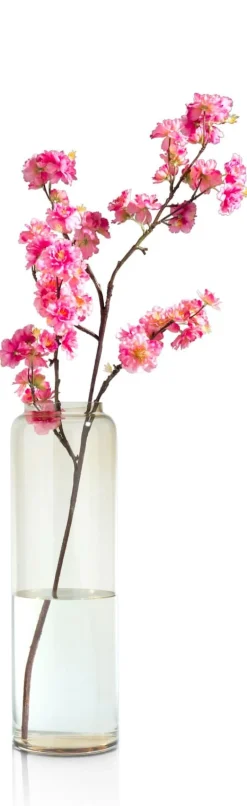 COCOmaison Cherry blossom spray H120cm - Rose Hot