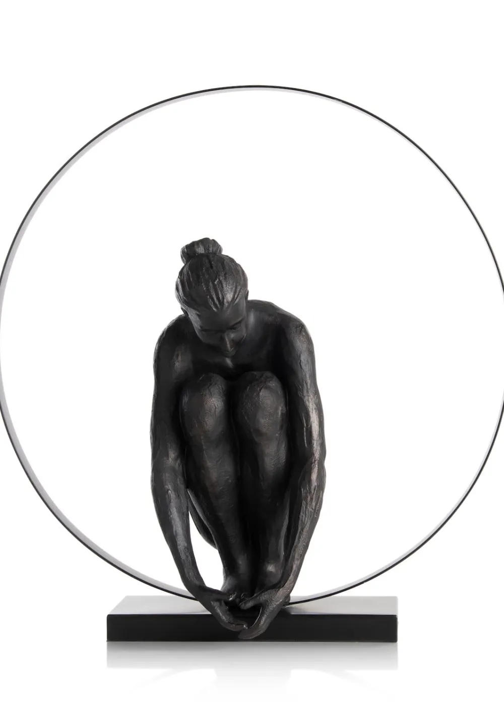 COCOmaison Circle Lady figurine H54cm - Noir Clearance