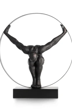 COCOmaison Circle Man figurine H58cm - Noir Sale