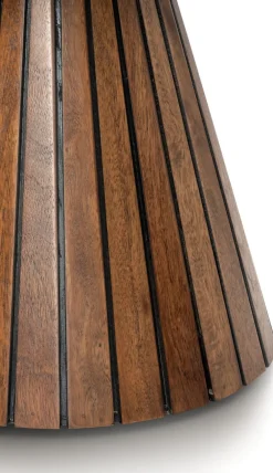 COCOmaison Cleo table basse H34cm - Brun Outlet