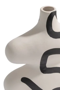 COCOmaison Curvy vase H35cm - Multicouleur Clearance