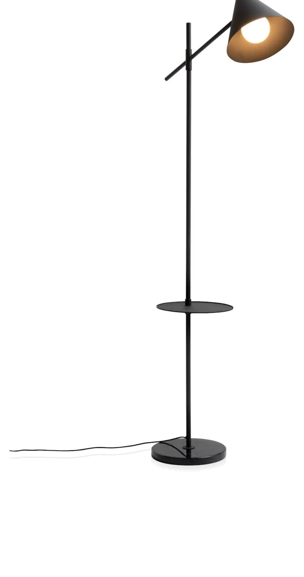 COCOmaison Daan lampadaire 1*G9 - Noir