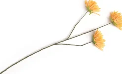 COCOmaison Dahlia Spider Spray fleur artificielle H75cm - Orange Online