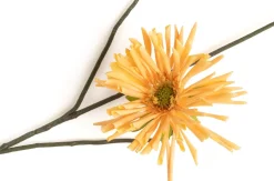 COCOmaison Dahlia Spider Spray fleur artificielle H75cm - Orange Online