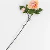 COCOmaison Dahlia spray fleur artificielle H75cm - Rose Hot