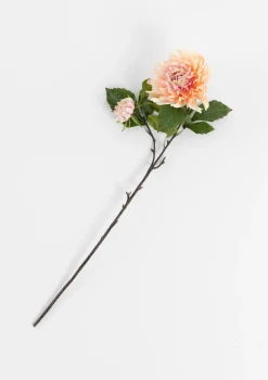 COCOmaison Dahlia spray fleur artificielle H75cm - Rose Hot