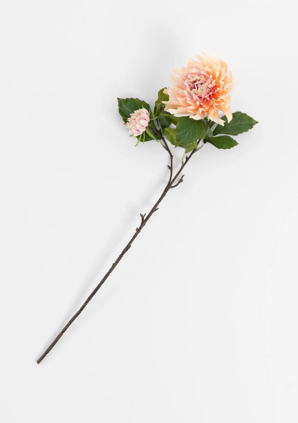 COCOmaison Dahlia spray fleur artificielle H75cm - Rose Hot