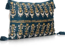 COCOmaison Daisy coussin 40x60cm - Bleu Sale