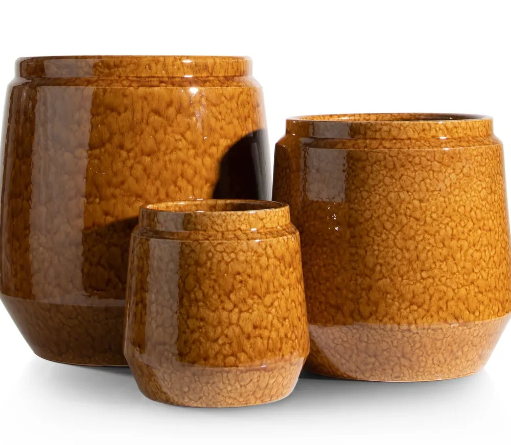 COCOmaison Dalila pot H20cm - brun Clearance