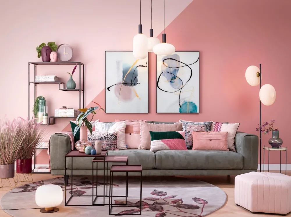 COCOmaison David lampadaire 2*G9 - Noir / anthracite New