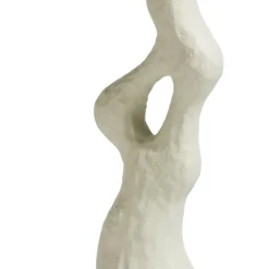 COCOmaison Debra vase H32cm - Couleur creme Clearance