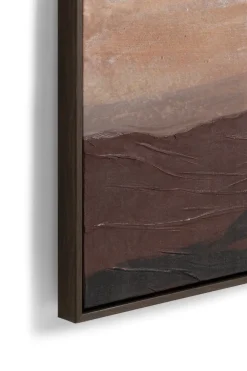 COCOmaison Desert peinture 100x140cm - Brun Outlet