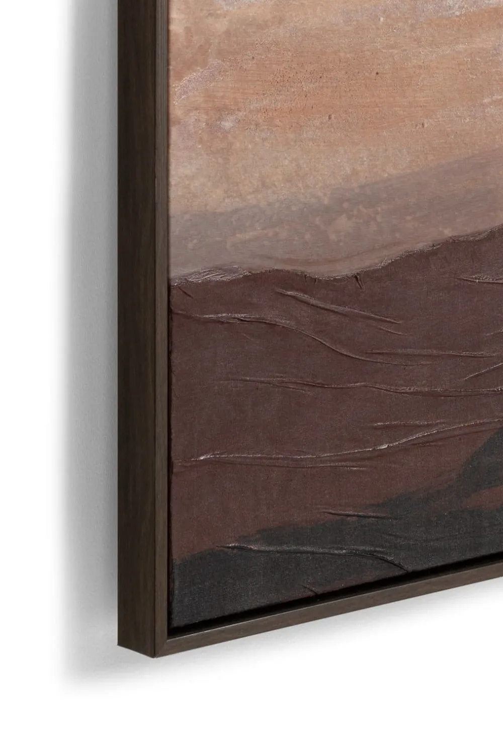 COCOmaison Desert peinture 100x140cm - Brun Outlet