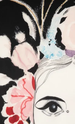 COCOmaison Dior Flower tableau 120x180cm - Multicouleur Online