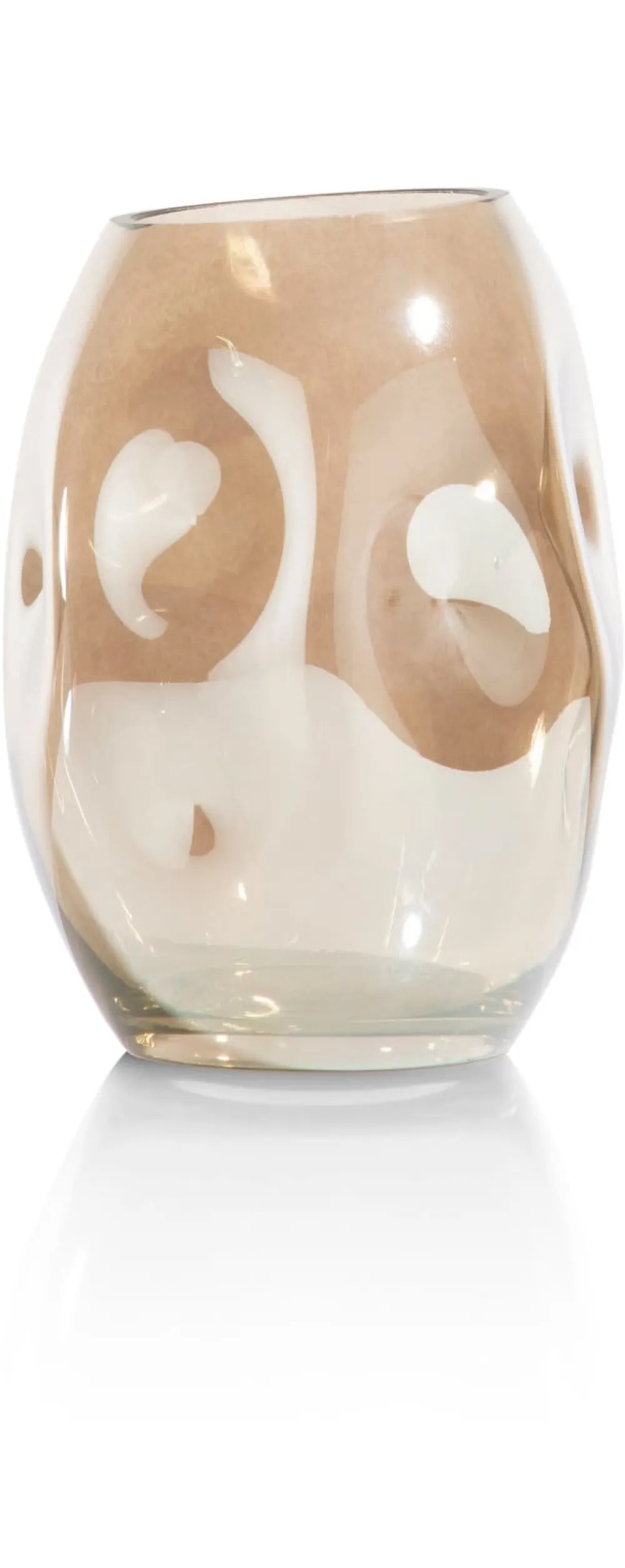 COCOmaison Don vase H19cm - gris - Gris Outlet