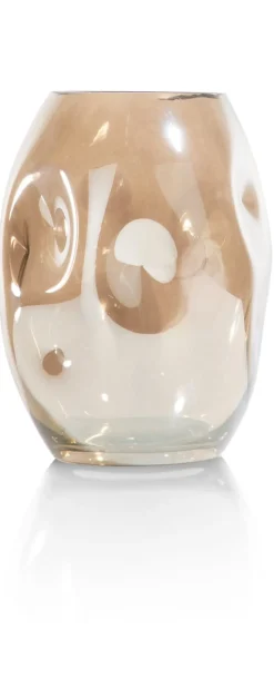 COCOmaison Don vase H19cm - gris - Gris Outlet