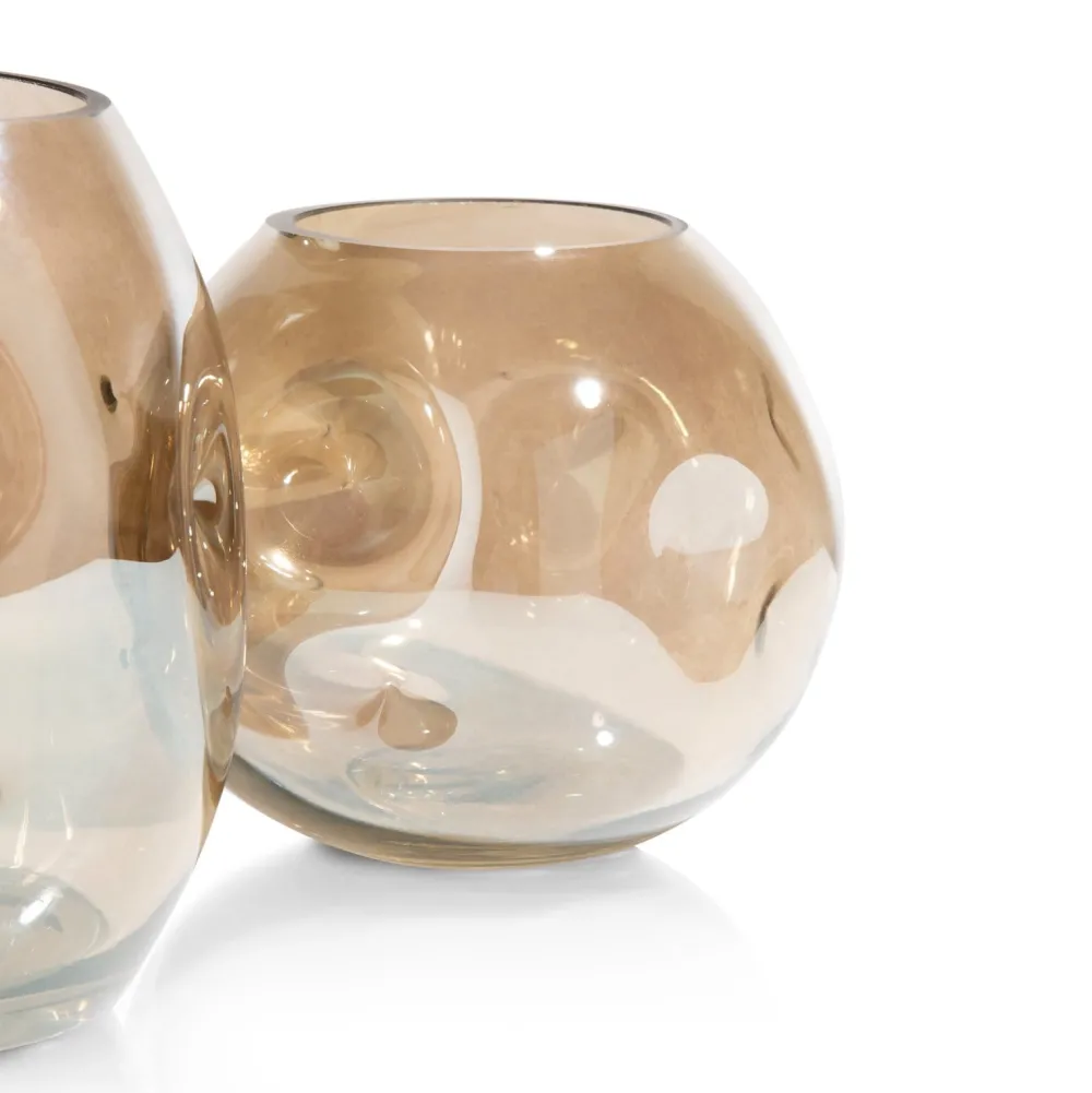 COCOmaison Don vase H19cm - gris - Gris Outlet