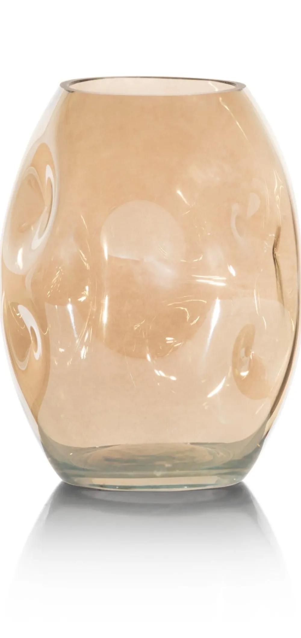 COCOmaison Don vase H19cm - gris - Gris Outlet