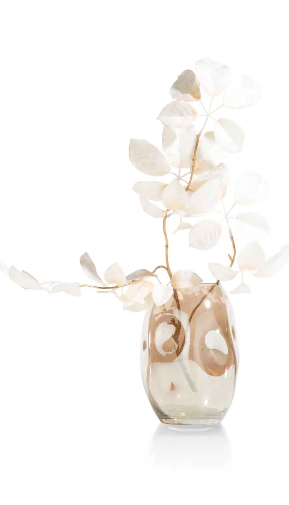 COCOmaison Don vase H19cm - gris - Gris Outlet